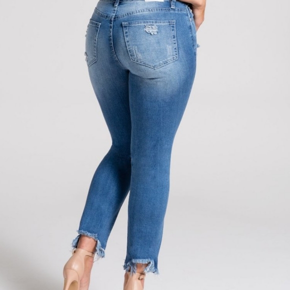 Hybrid destructed jeans - Picture 3 of 4